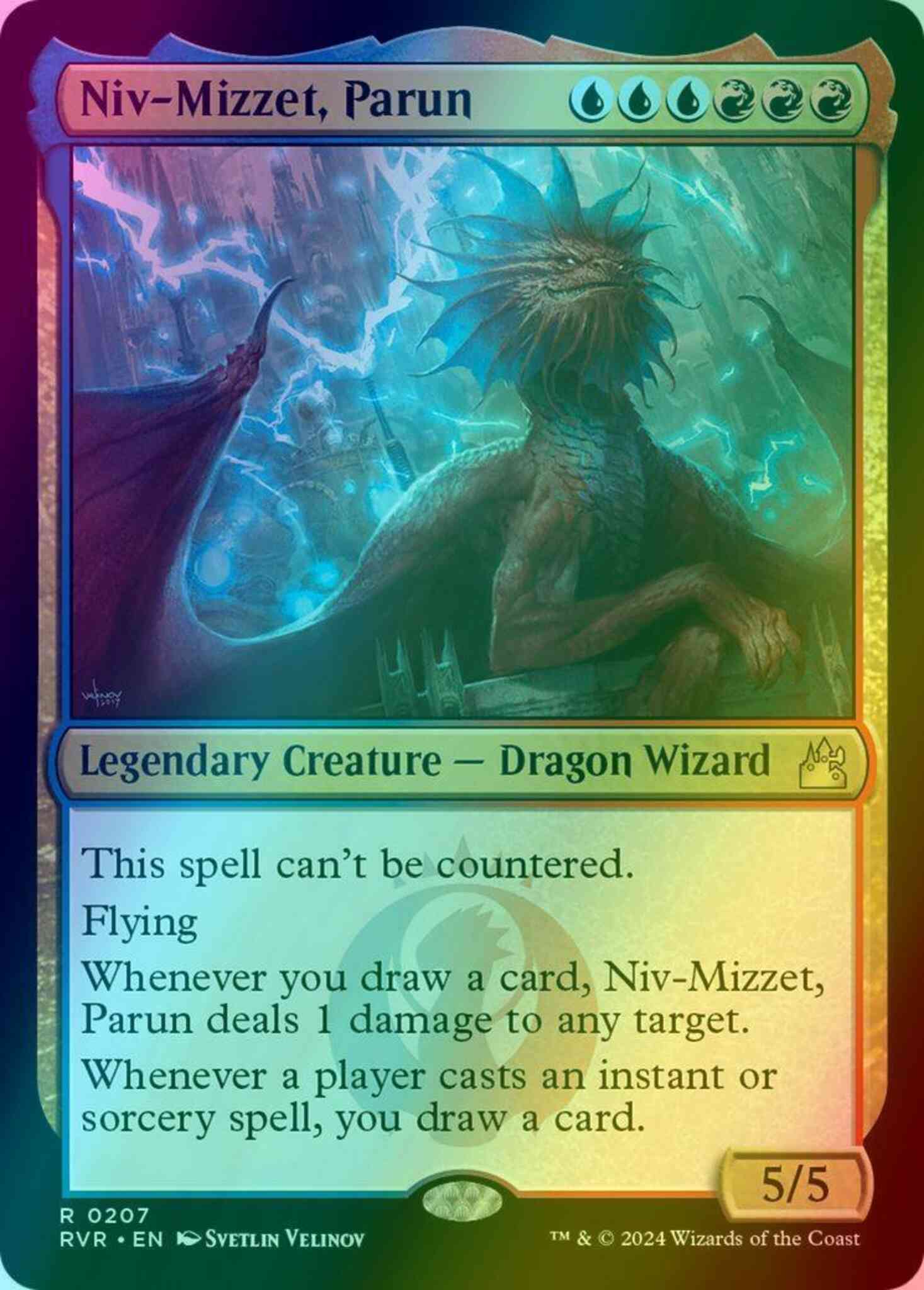 Niv-Mizzet, Parun [207] [Ravnica Remastered] [Foil] – Face to Face