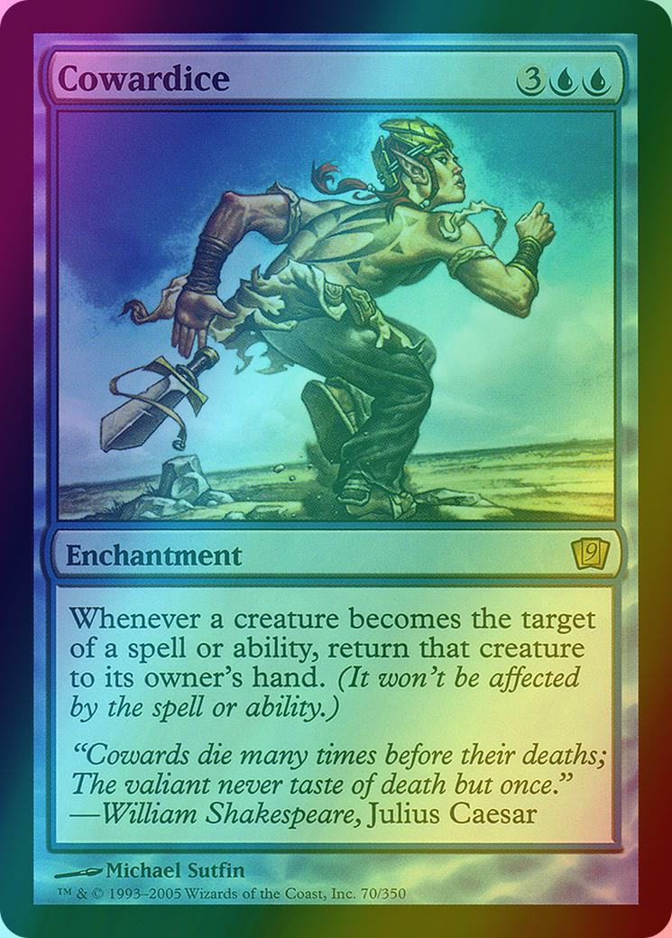 Cowardice [70x] [Ninth Edition] [Foil]