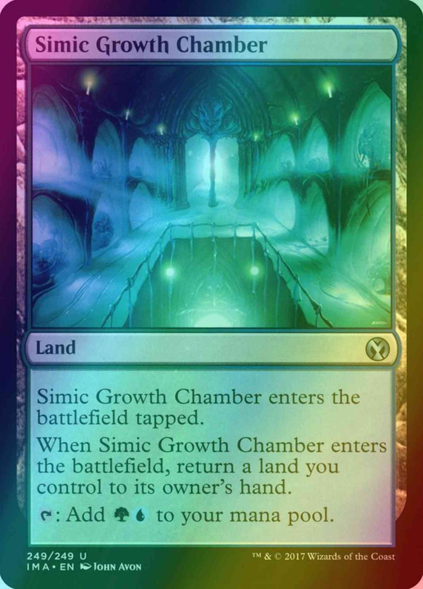 Simic Growth Chamber [249] [Iconic Masters] [Foil]