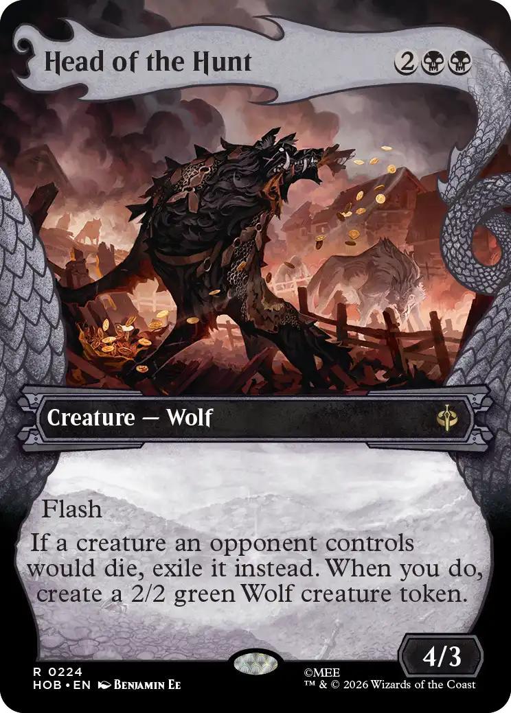 Head of the Hunt [224] [Borderless] [Dragon Hoard] [The Hobbit] [Non-Foil]