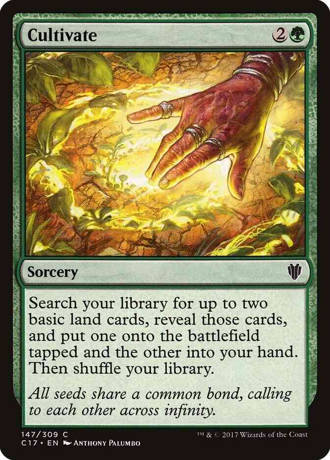 Cultivate [147] [Commander 2017] [Non-Foil]