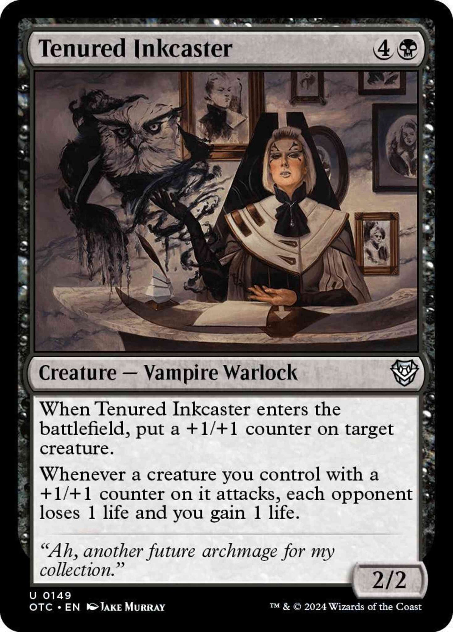Tenured Inkcaster [149] [Outlaws of Thunder Junction: Commander] [Non-Foil]