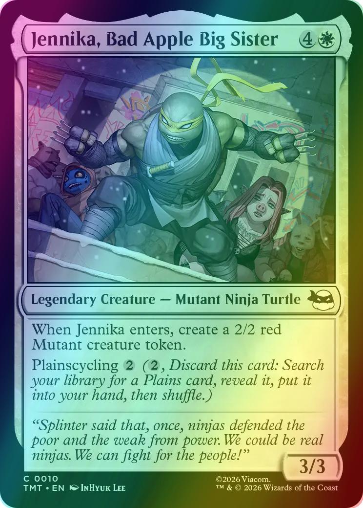 Jennika, Bad Apple Big Sister [10] [Teenage Mutant Ninja Turtles] [Foil]