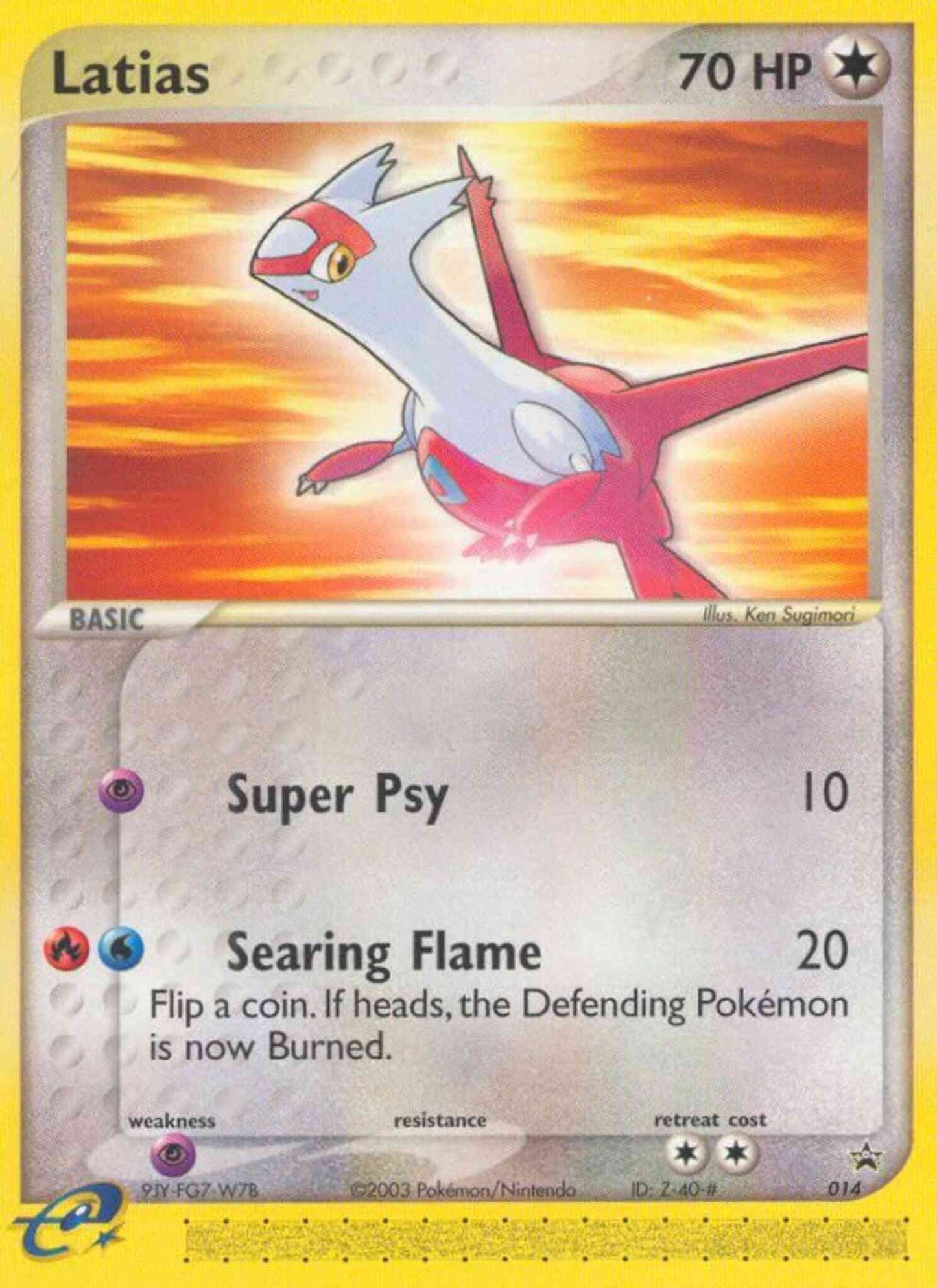 Latias - 14/40 - Promo [np-14] [Non-Holo]