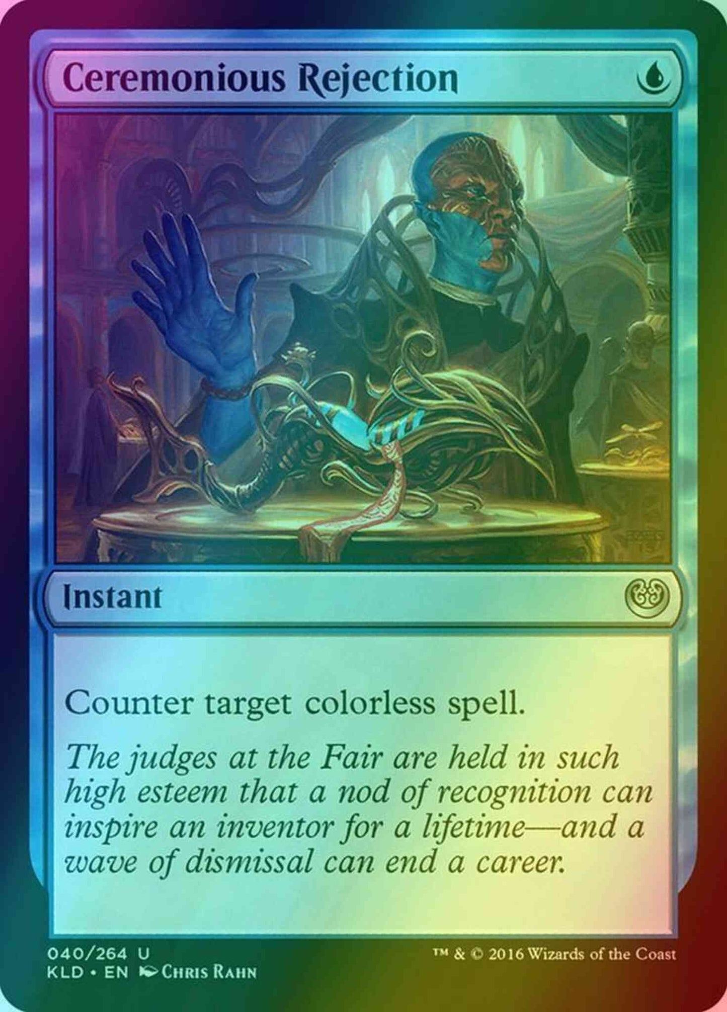Ceremonious Rejection [40] [Kaladesh] [Foil]