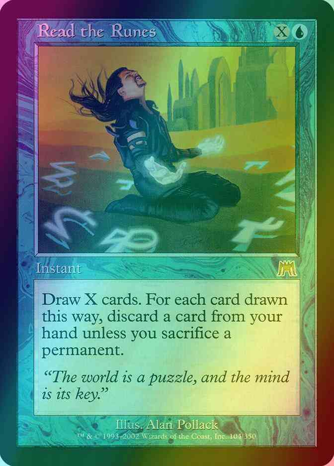 Read the Runes [104] [Onslaught] [Foil]