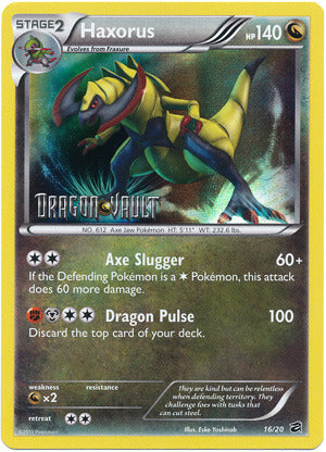 Haxorus - 16/20 - Promotional [Holo]