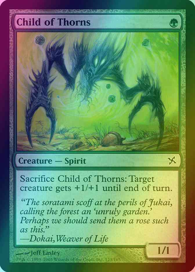 Child of Thorns [123] [Betrayers of Kamigawa] [Foil]