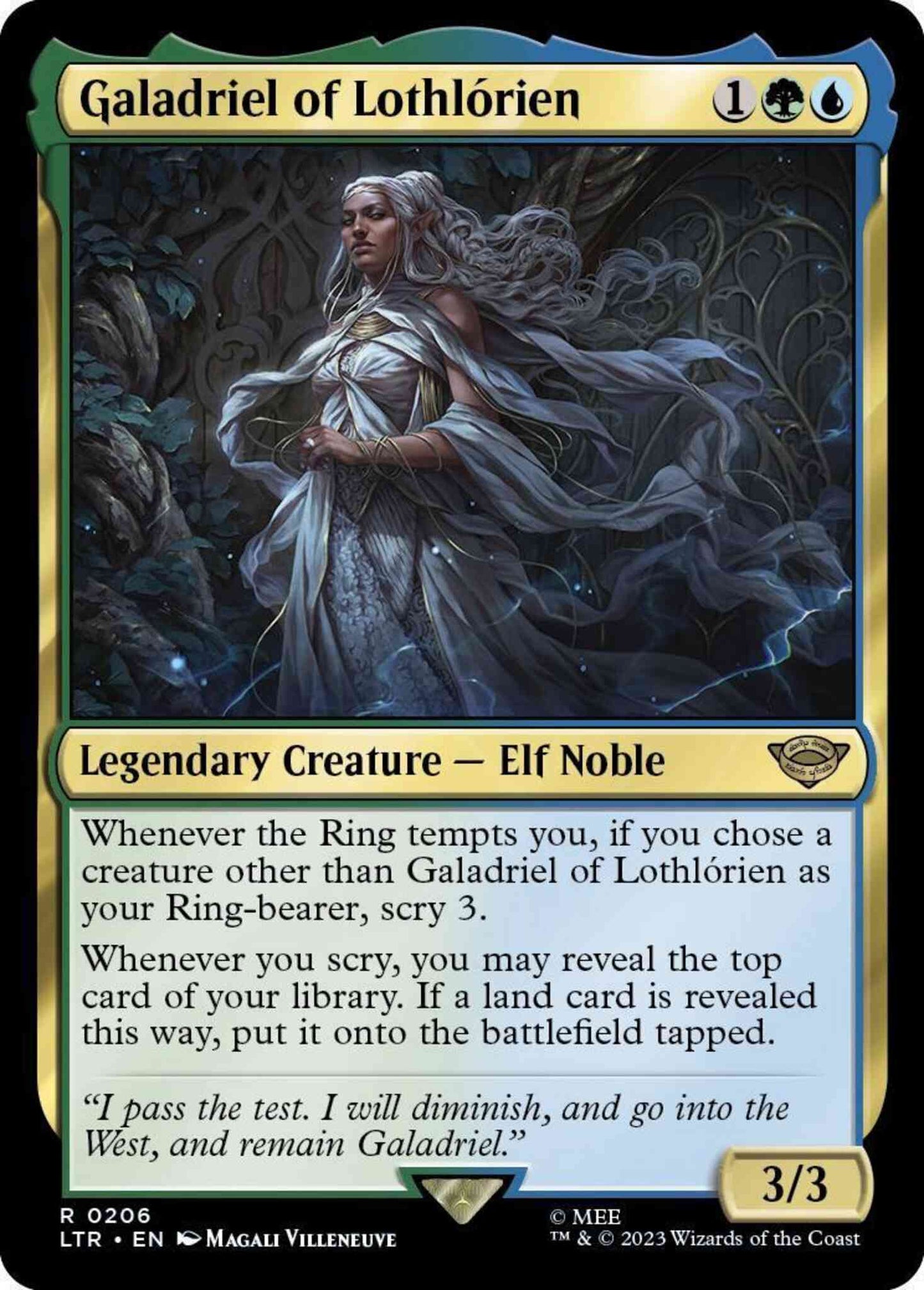 Galadriel of Lothlórien [206] [The Lord of the Rings: Tales of Middle-earth] [Non-Foil]
