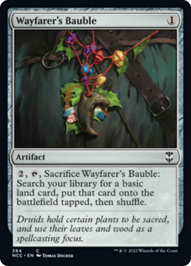 Wayfarer's Bauble [384] [Streets of New Capenna: Commander] [Non-Foil]