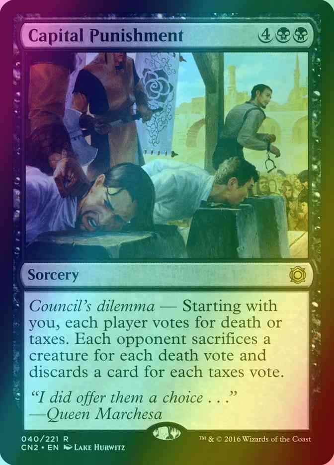 Capital Punishment [40] [Conspiracy Take The Crown] [Foil]