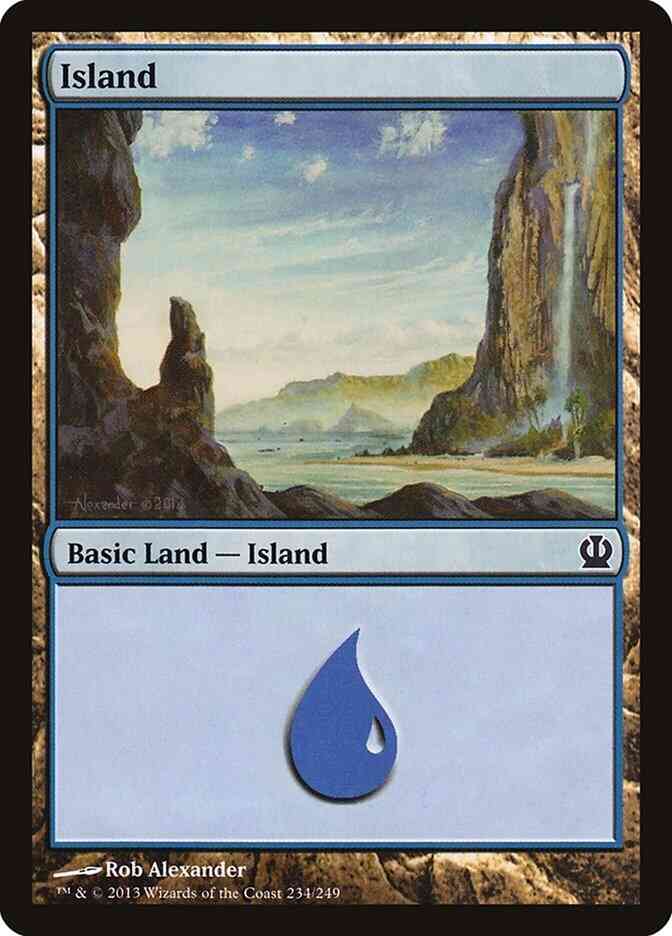 Island [234] [Theros] [Non-Foil]