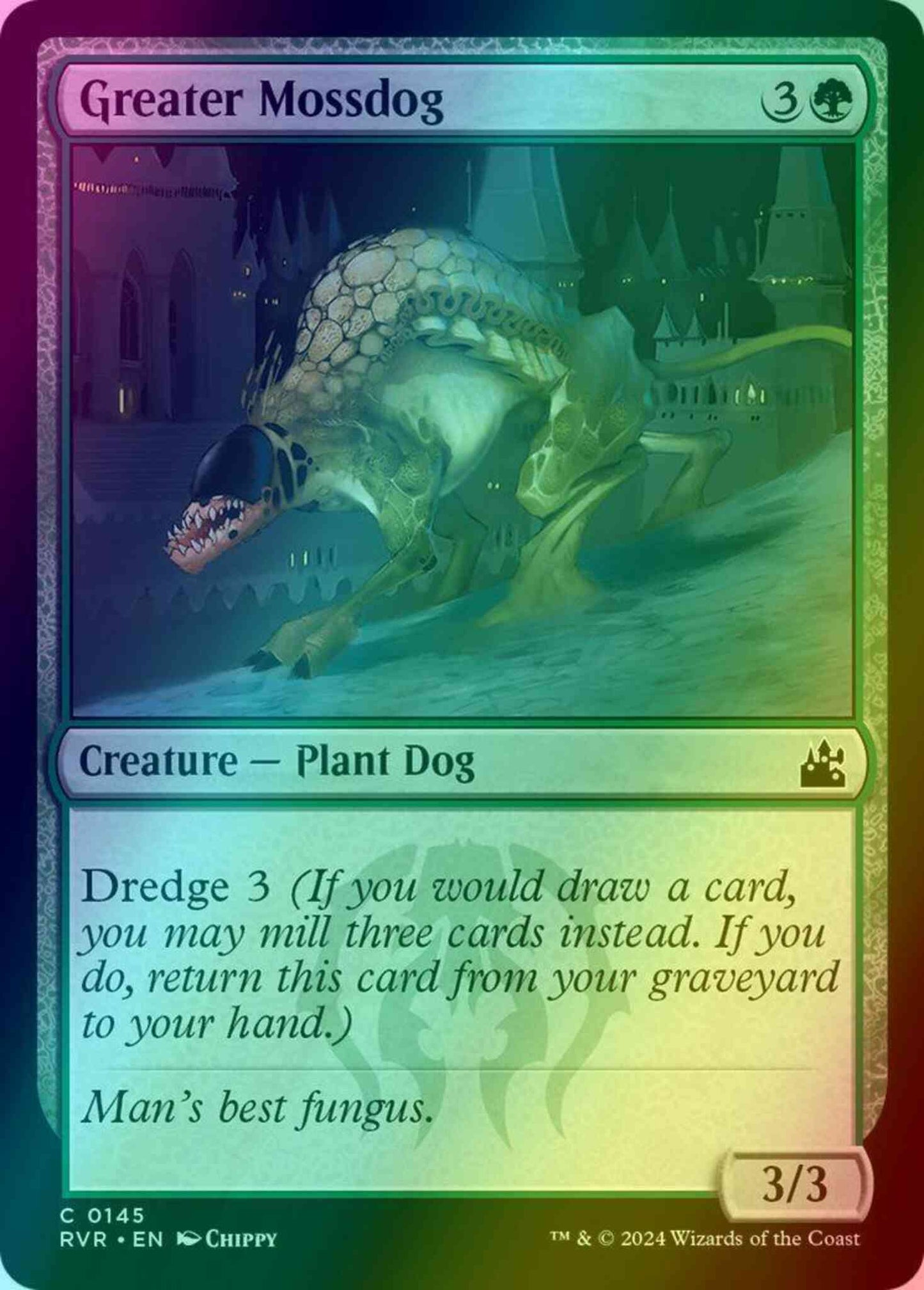 Greater Mossdog [145] [Ravnica Remastered] [Foil]
