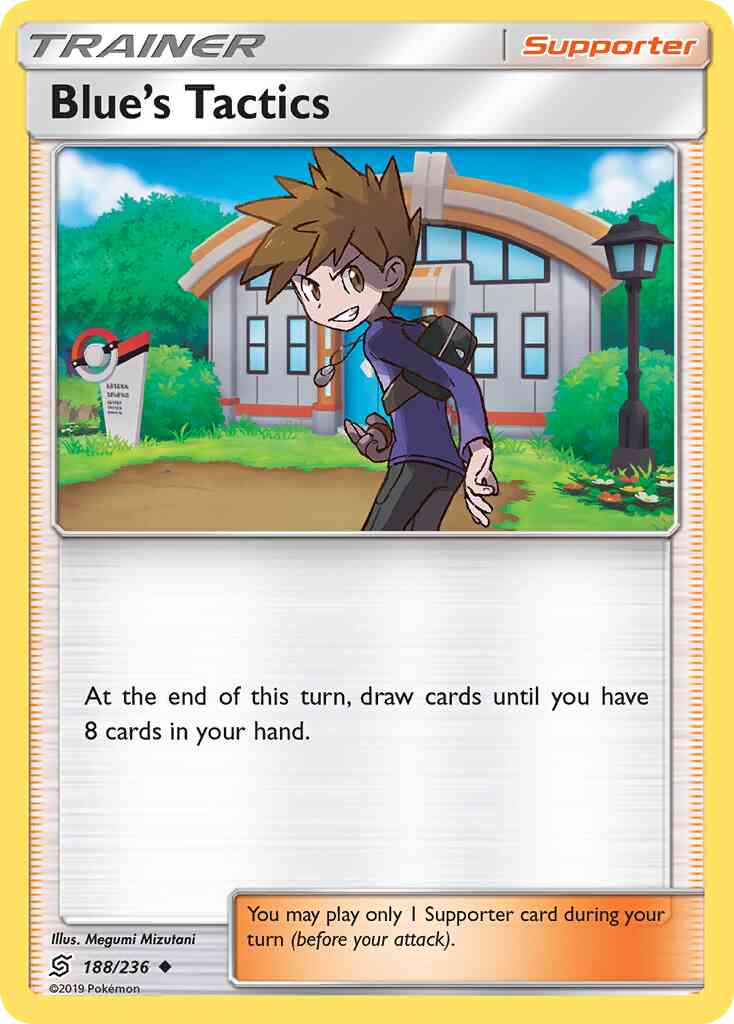Blue's Tactics - 188/236 - Uncommon [sm11-188] [Reverse Holo]