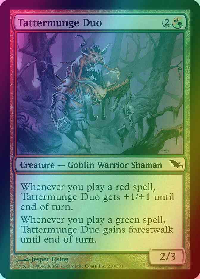 Tattermunge Duo [218] [Shadowmoor] [Foil]