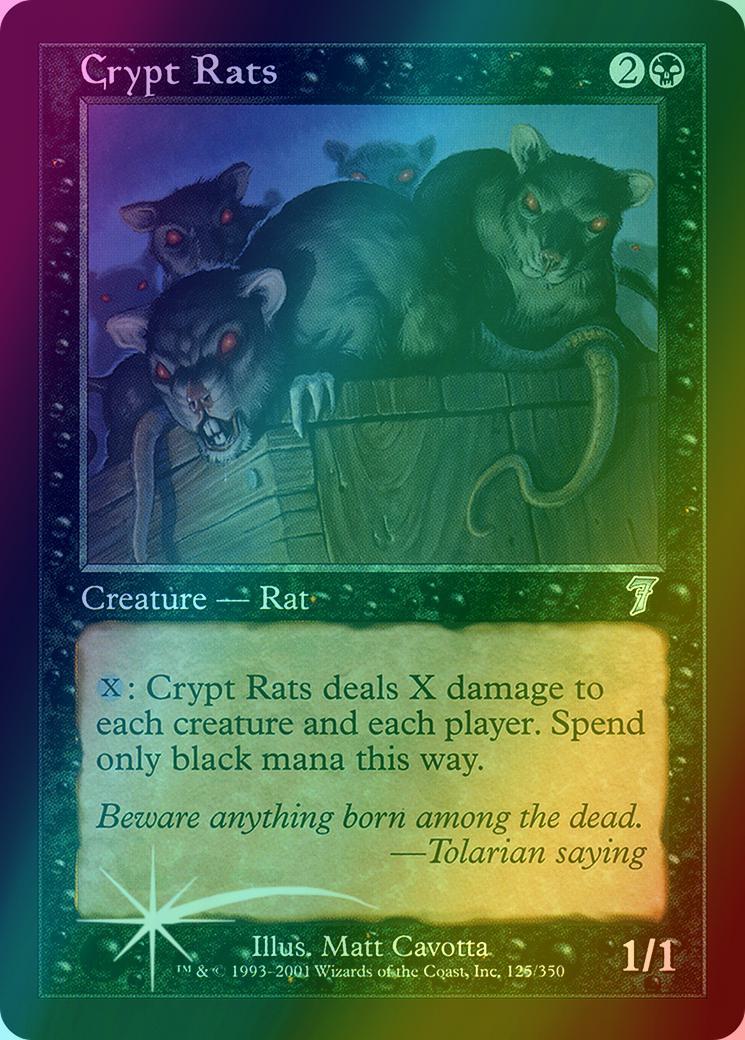 Crypt Rats [125x] [Seventh Edition] [Foil]