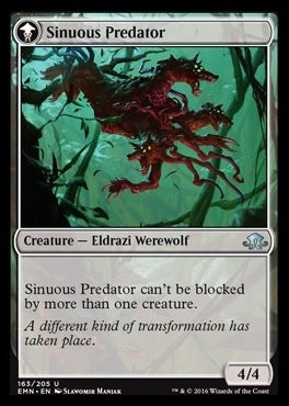 Kessig Prowler // Sinuous Predator [163] [Eldritch Moon] [Non-Foil]
