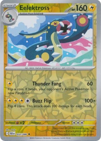 Eelektross - 032/086 - Uncommon [sv105b-032] [Reverse Holo]