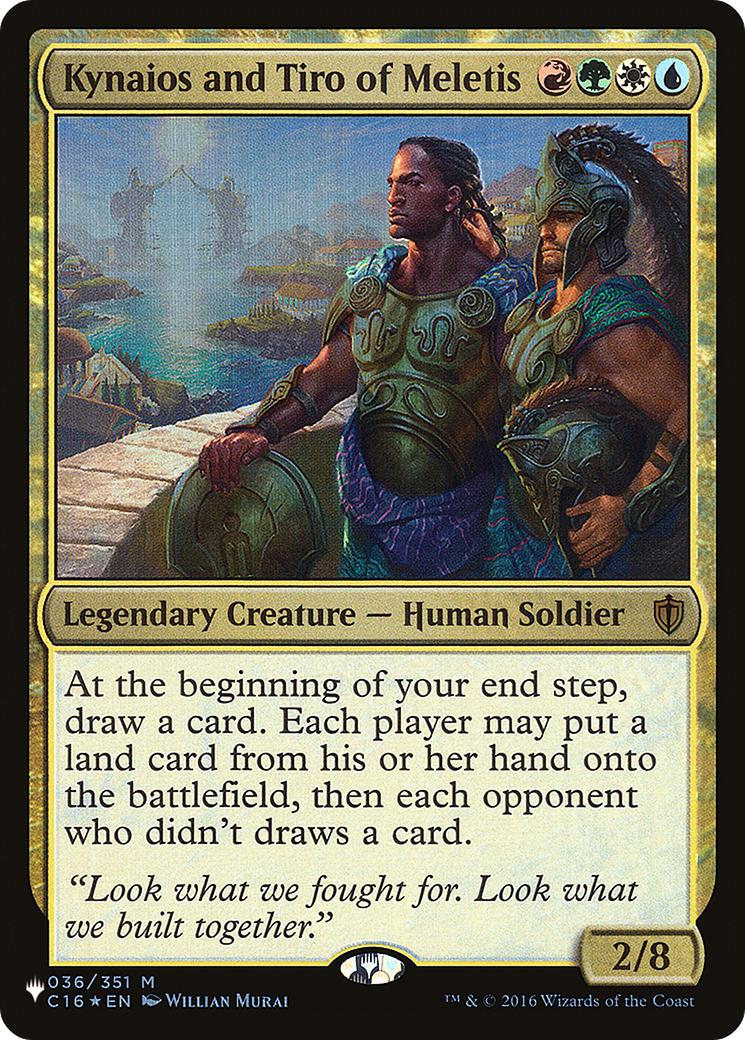 Kynaios and Tiro of Meletis [C16-36] [The List] [Non-Foil]