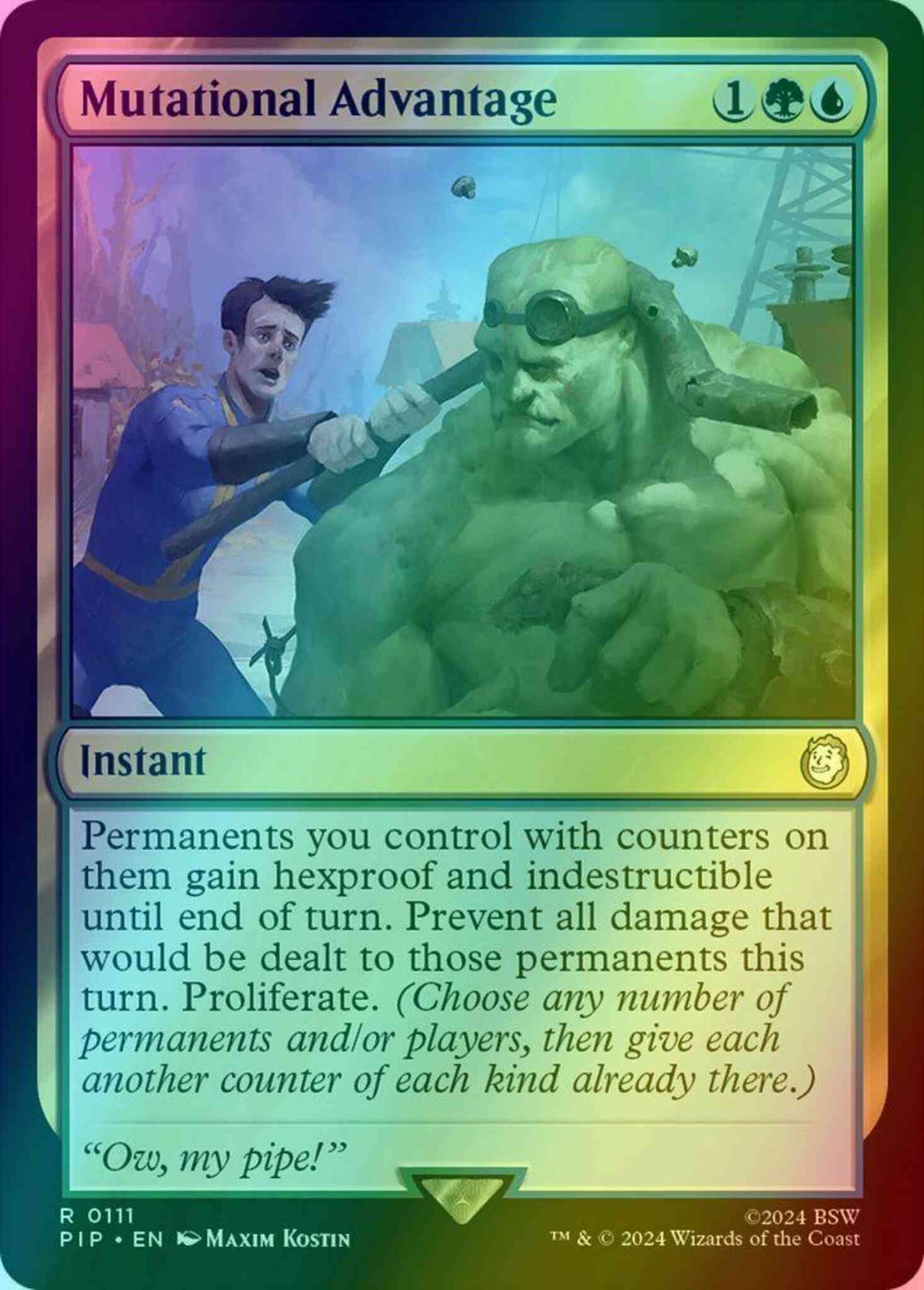 Mutational Advantage [111] [Fallout] [Foil]