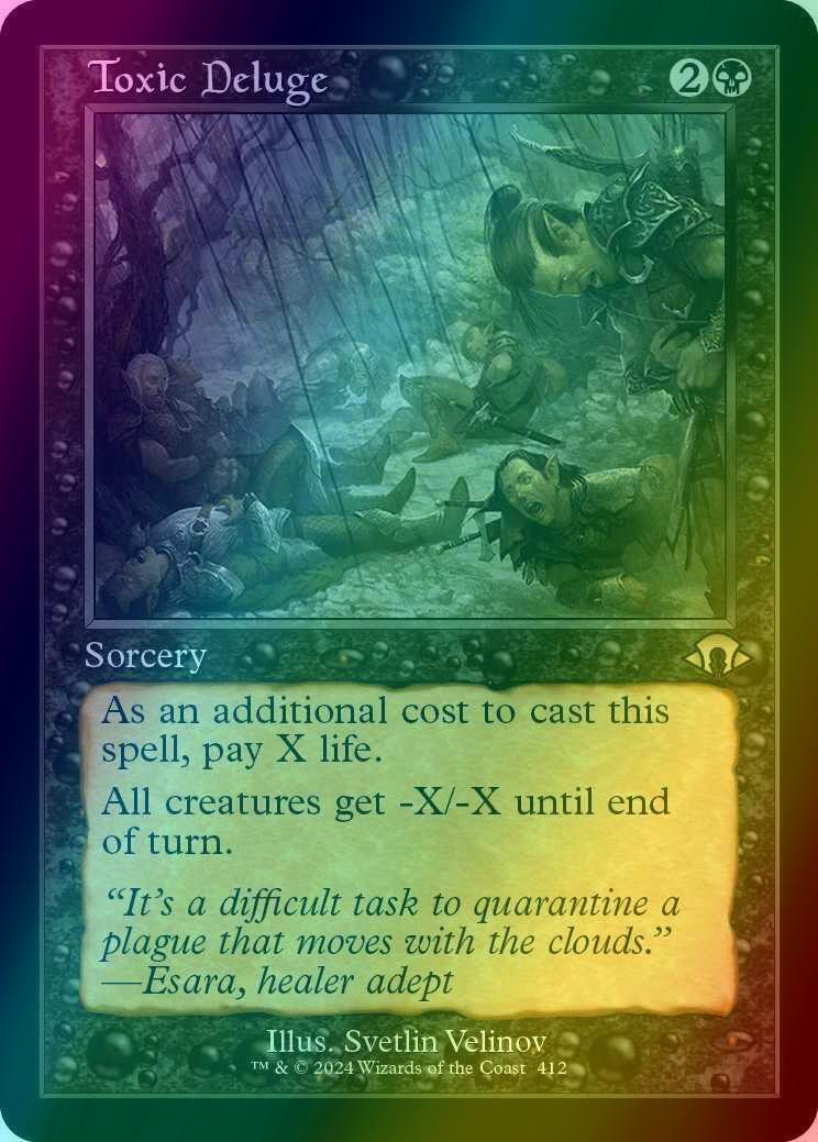 Toxic Deluge [412] [Retro Frame] [Modern Horizons 3] [Foil]