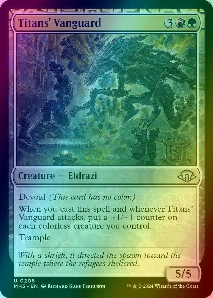 Titans' Vanguard [206] [Modern Horizons 3] [Foil]