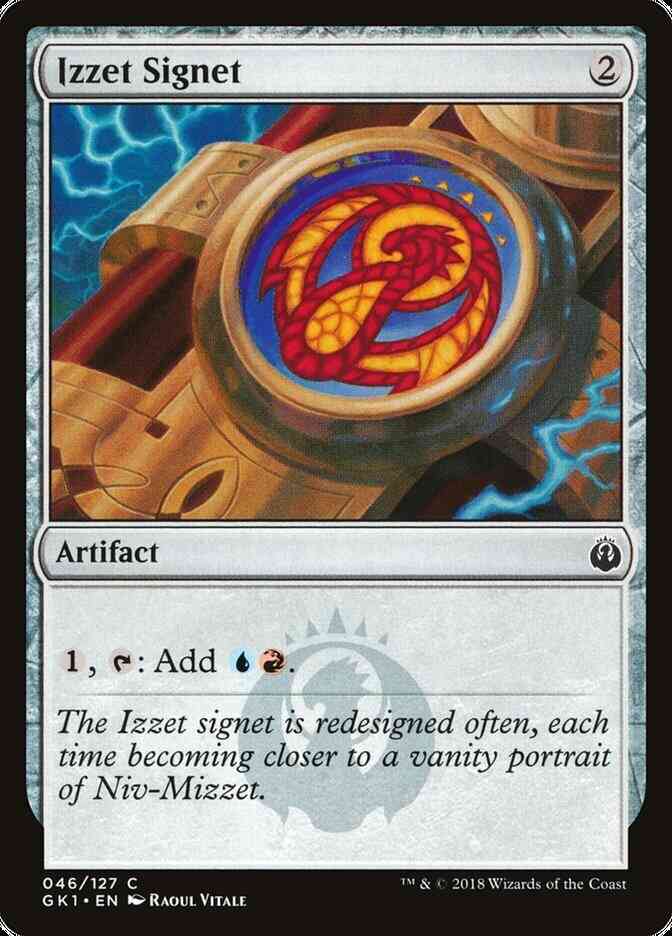 Izzet Signet [46] [GRN Guild Kit] [Non-Foil]