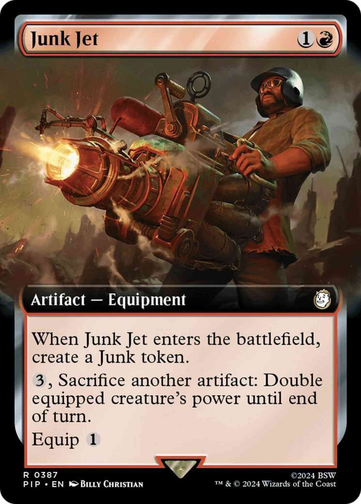 Junk Jet [387] [Extended Art] [Fallout] [Non-Foil]