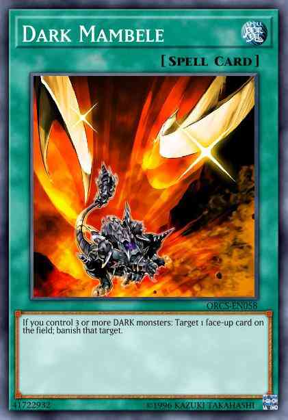 Dark Mambele - DESO-EN057 - Super Rare - 1st Edition