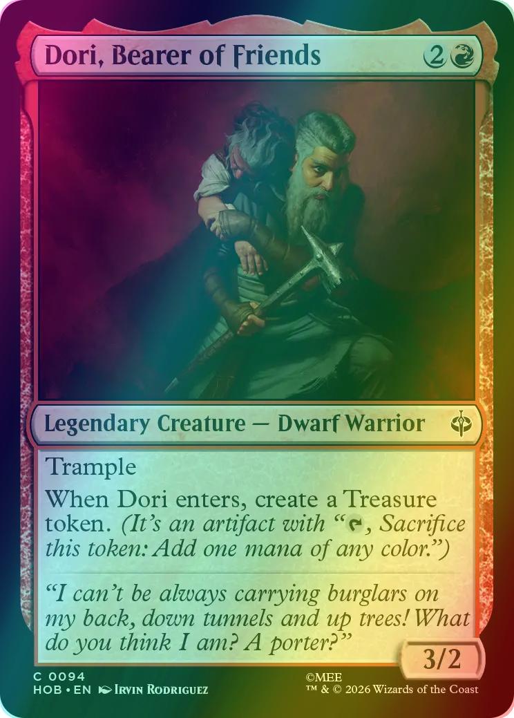 Dori, Bearer of Friends [94] [The Hobbit] [Foil]