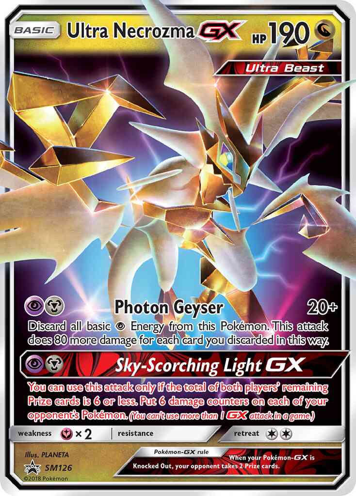 Ultra Necrozma-GX - SM126 - Promo [smp-SM126] [Ultra]