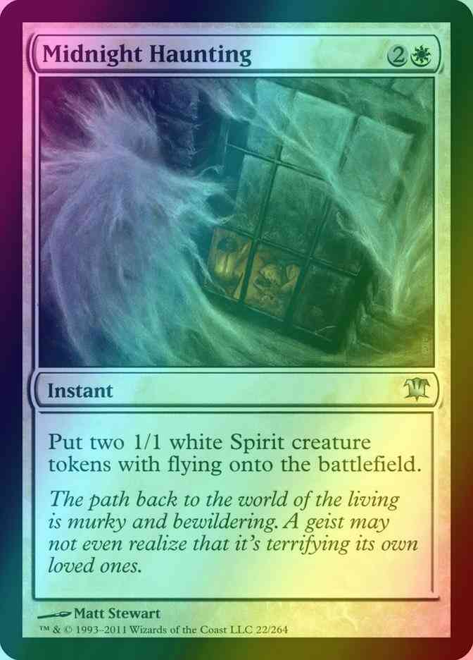 Midnight Haunting [22] [Innistrad] [Foil]