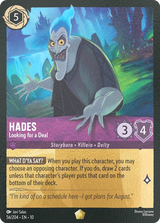 Hades - Looking for a Deal - 56/204 [Whispers in the Well] [Cold Foil]