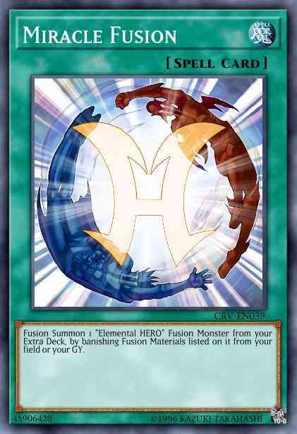 Miracle Fusion - CRV-EN039 - Rare - Unlimited