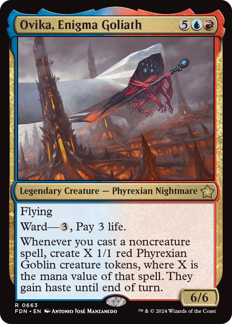 Ovika, Enigma Goliath [663] [Foundations] [Non-Foil]