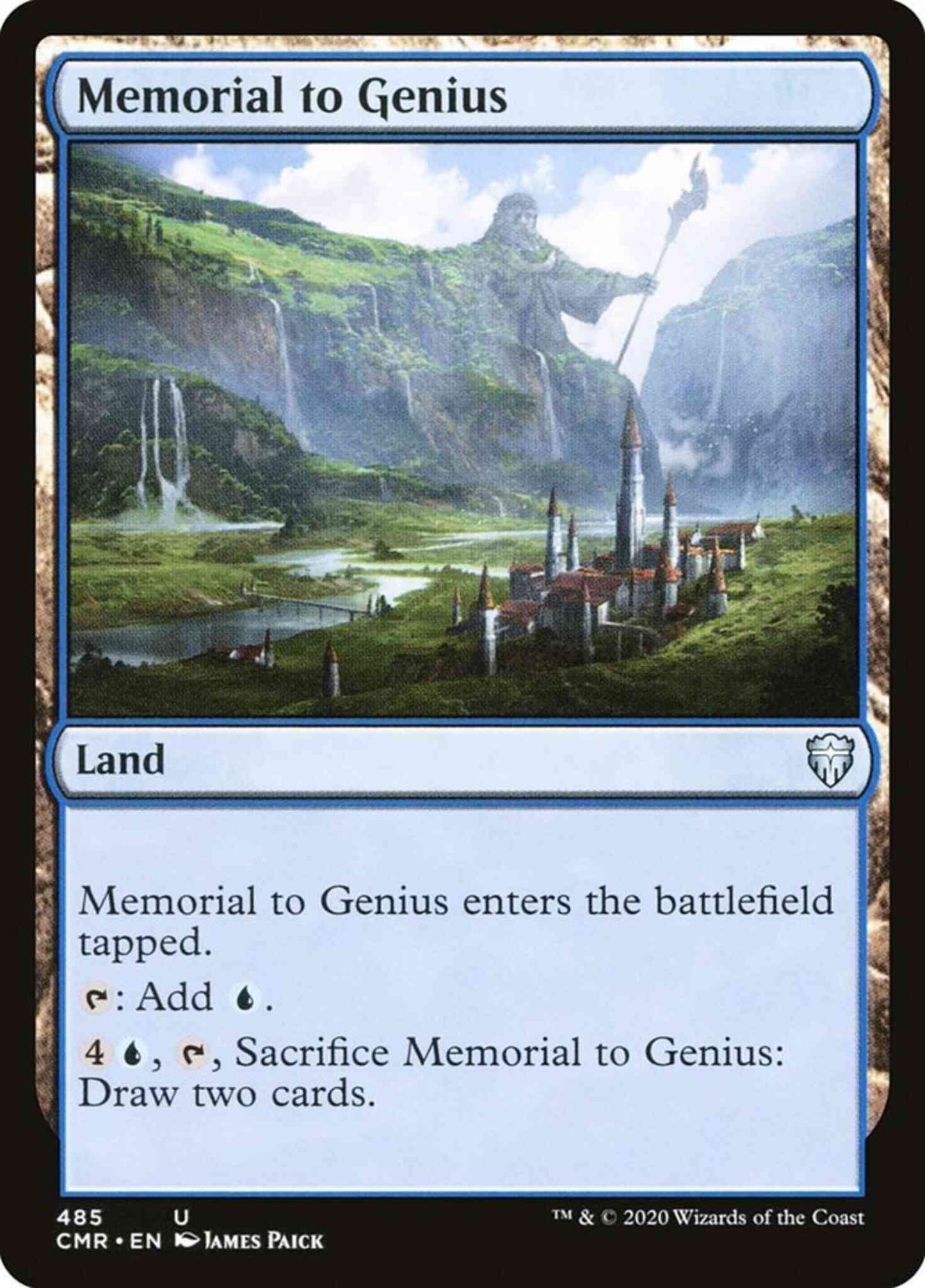 Memorial to Genius [485] [Commander Legends] [Non-Foil]