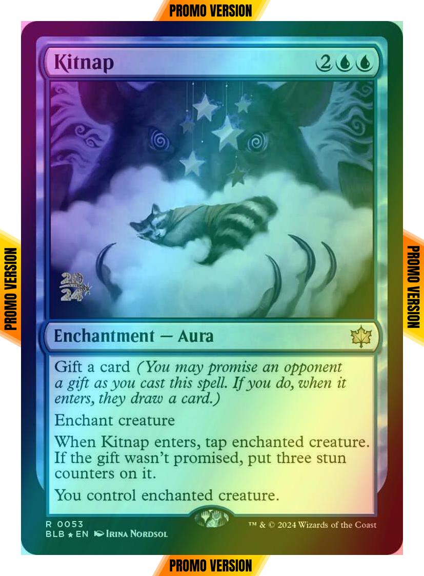 Kitnap [53s] [Prerelease] [Bloomburrow: Promos] [Foil]