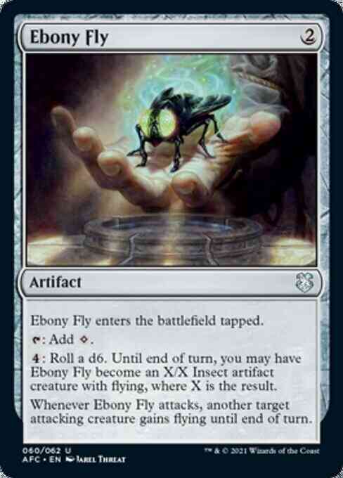 Ebony Fly [60] [Adventures in the Forgotten Realms Commander] [Non-Foil]