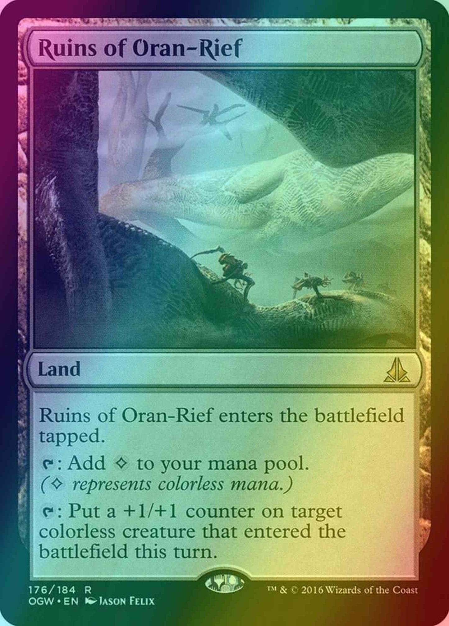 Ruins of Oran-Rief [176] [Oath of the Gatewatch] [Foil]