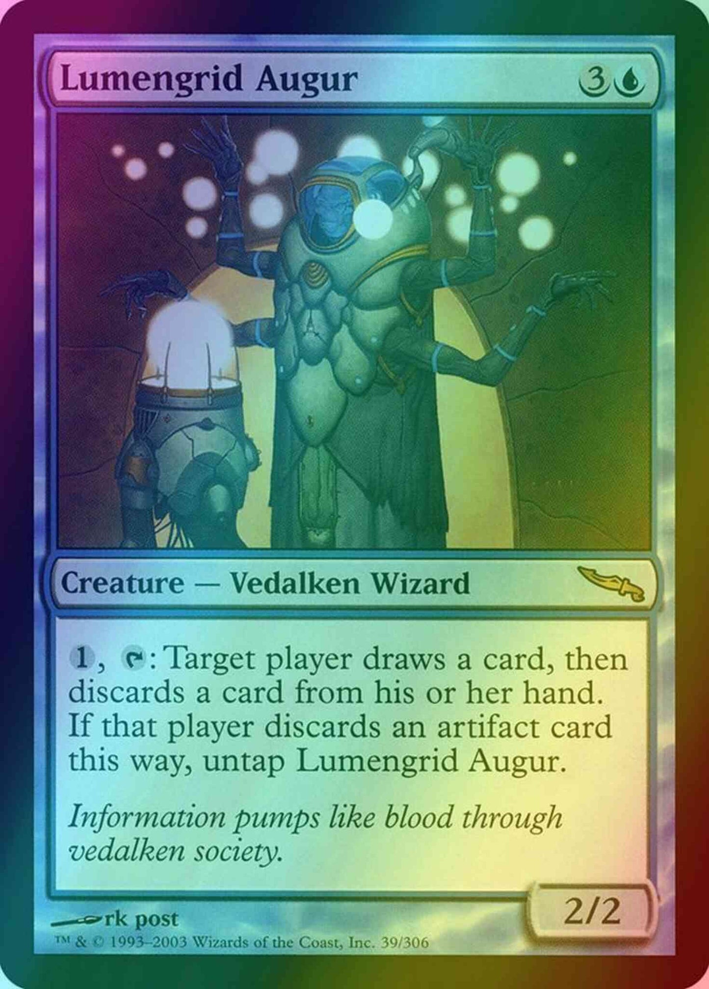 Lumengrid Augur [39] [Mirrodin] [Foil]