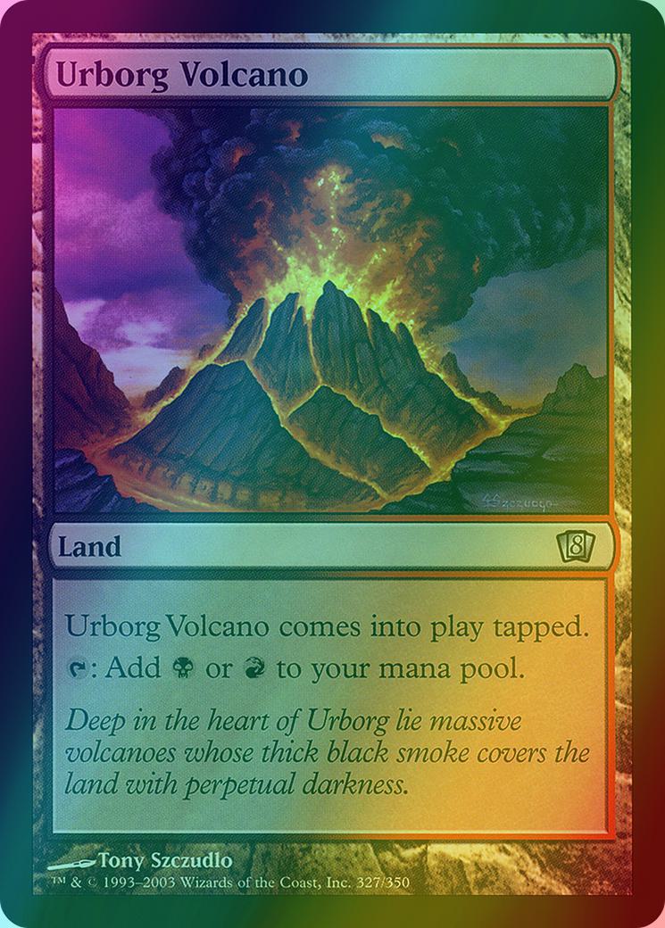 Urborg Volcano [327x] [Eighth Edition] [Foil]