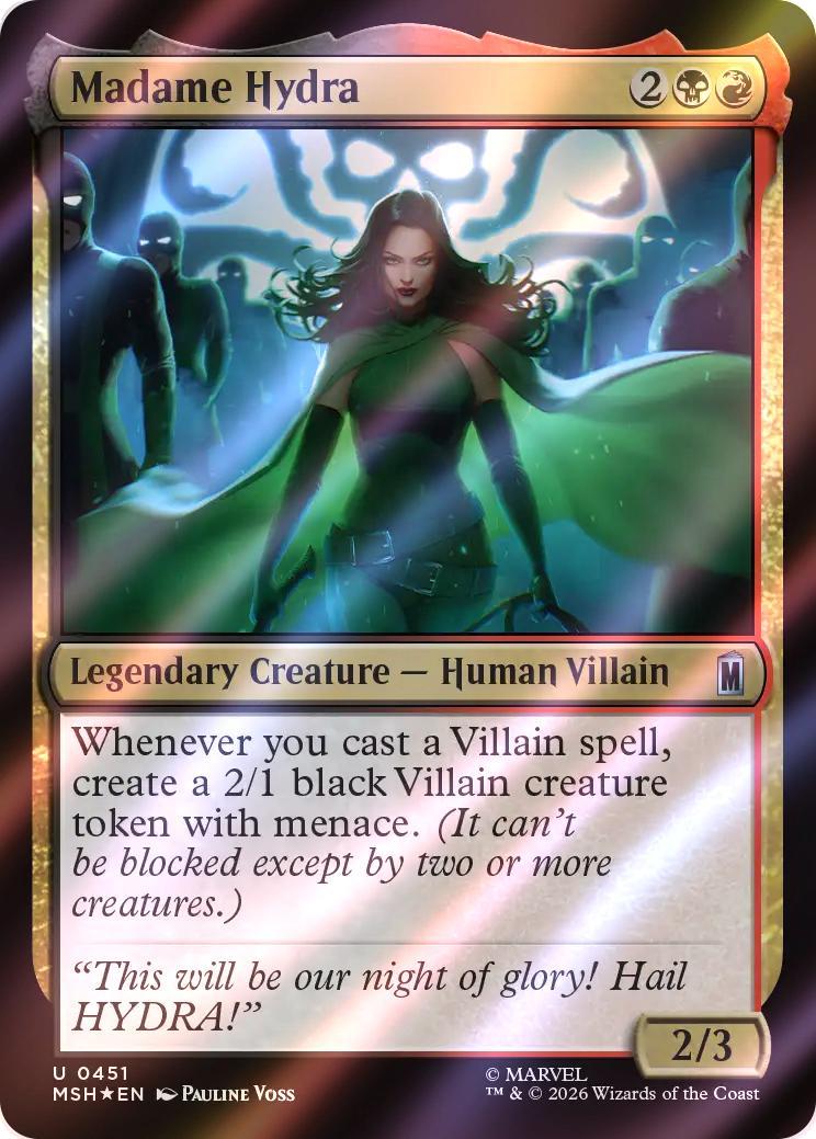 Madame Hydra [451] [Marvel Super Heroes] [Surge Foil]