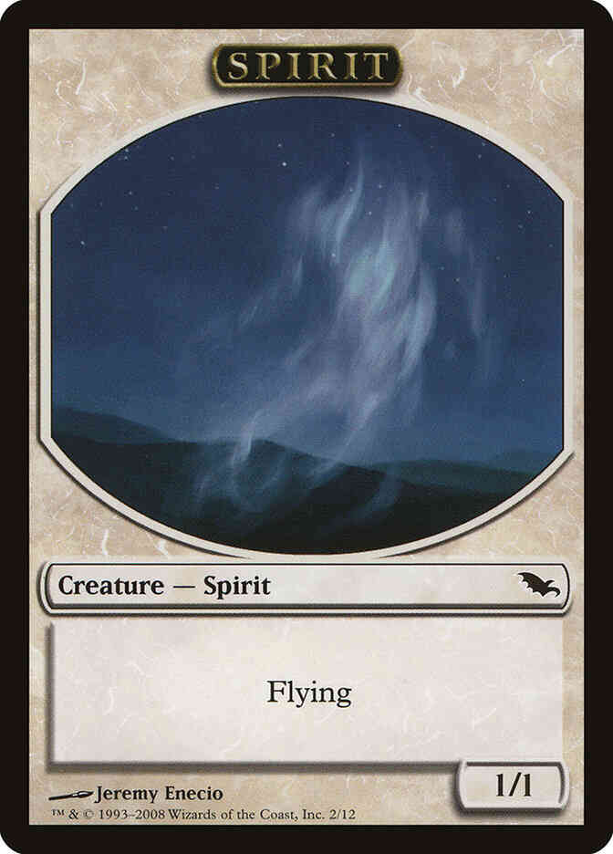 Spirit Token [02] [Shadowmoor Tokens] [Non-Foil]