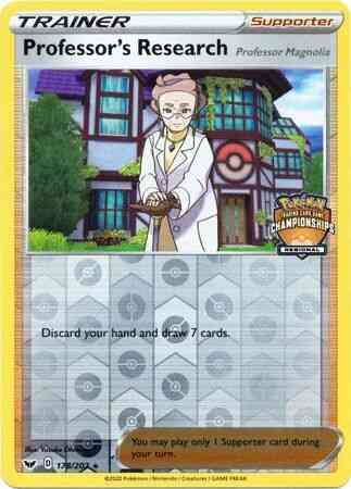 Professor's Research - Professor Magnolia - 178/202 - Promo [Regional Championships] [SWSH1MSP-178] [Reverse Holo]