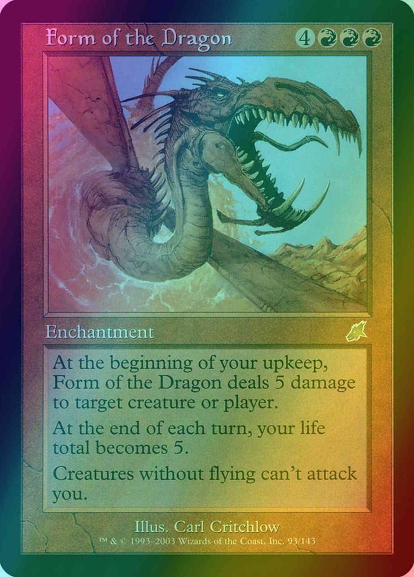 Form of the Dragon [93] [Scourge] [Foil]