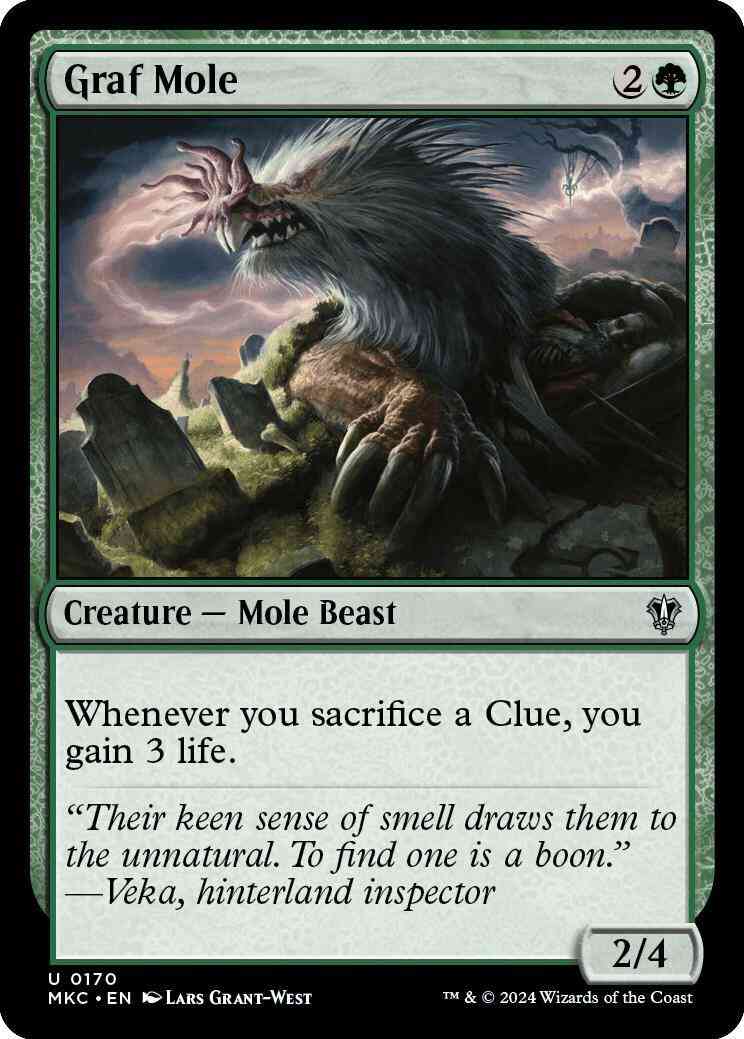 Graf Mole [170] [Murders at Karlov Manor: Commander] [Non-Foil]