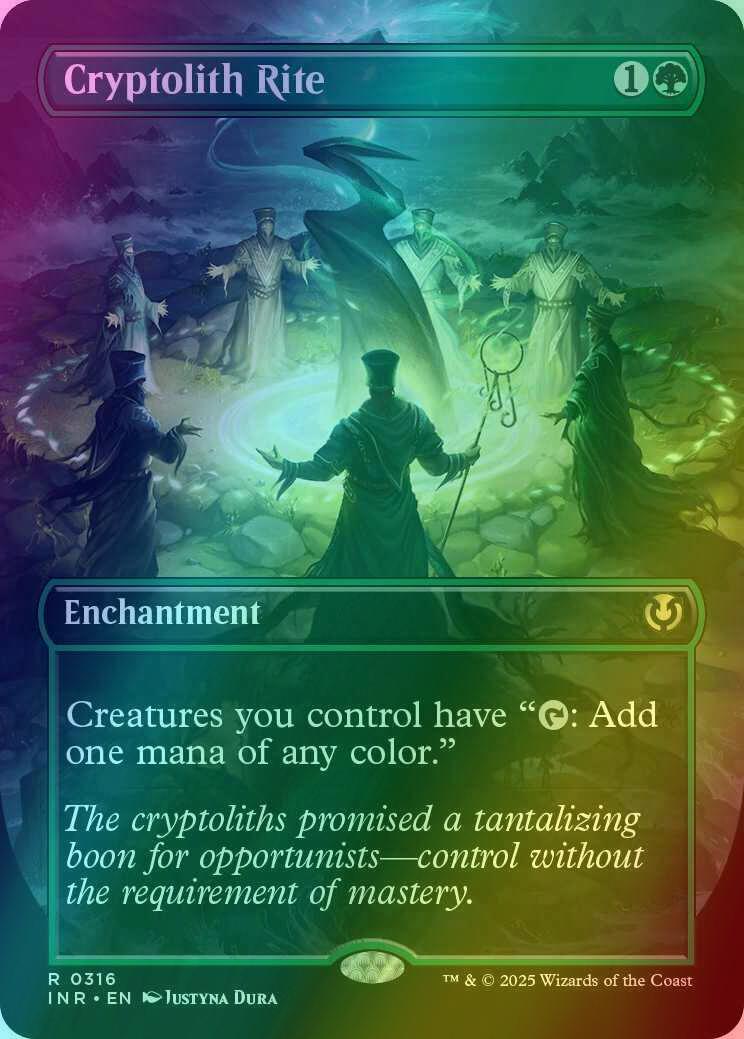 Cryptolith Rite [316] [Borderless] [Innistrad Remastered] [Foil]