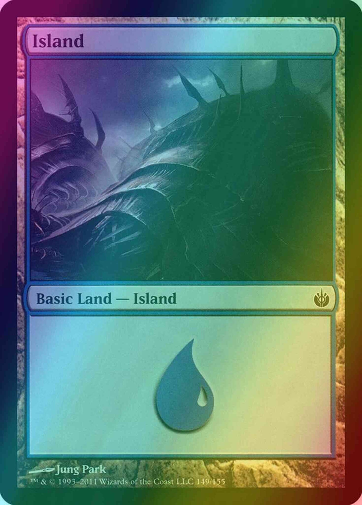 Island [149] [Mirrodin Besieged] [Foil]