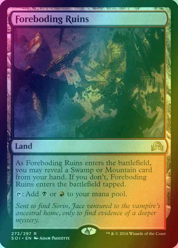 Foreboding Ruins [272] [Shadows over Innistrad] [Foil]