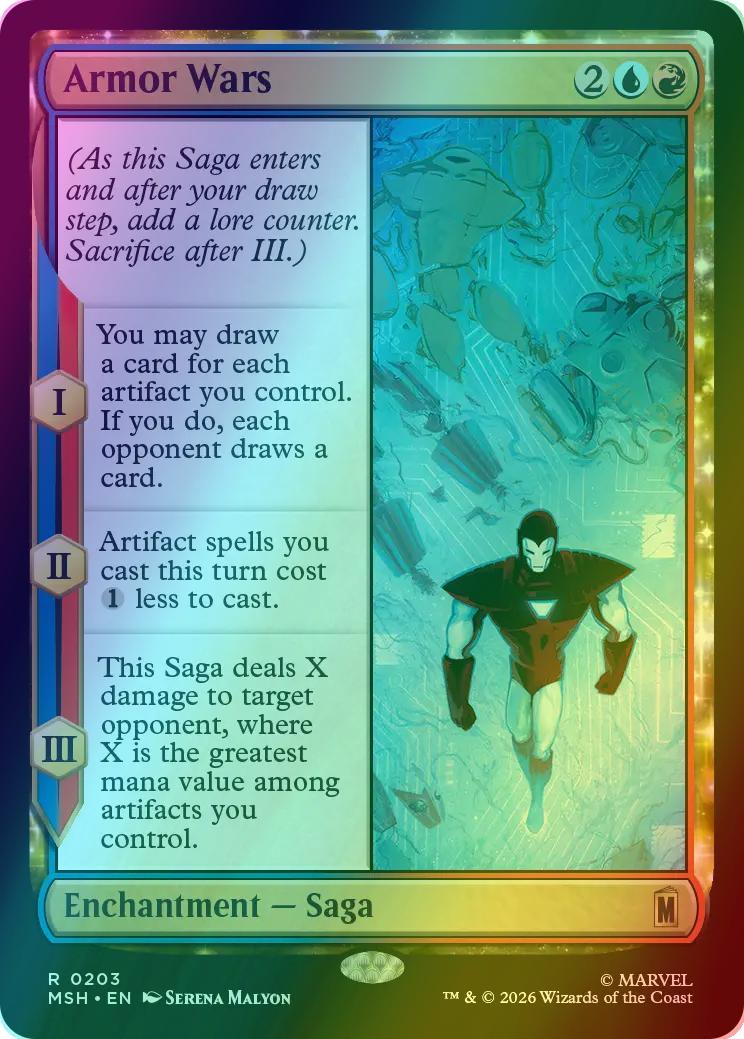 Armor Wars [203] [Marvel Super Heroes] [Foil]